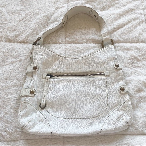 J. Crew Handbags - J. Crew white leather purse